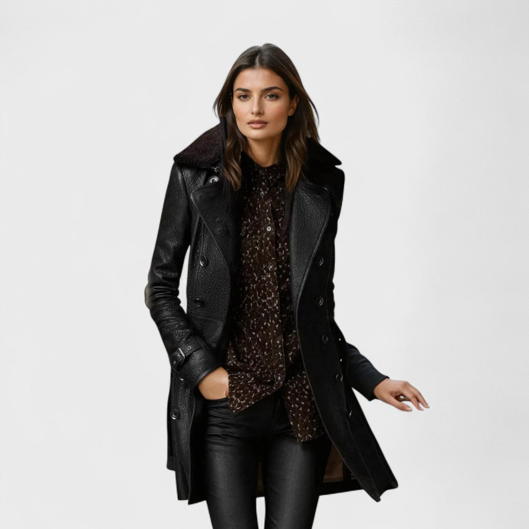 Berenice™ | Elegant Leather Jacket