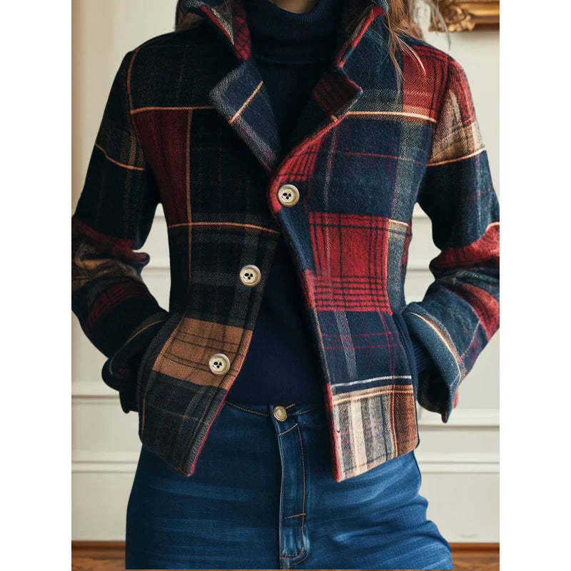 Quine™ | Stylish Checked Jacket
