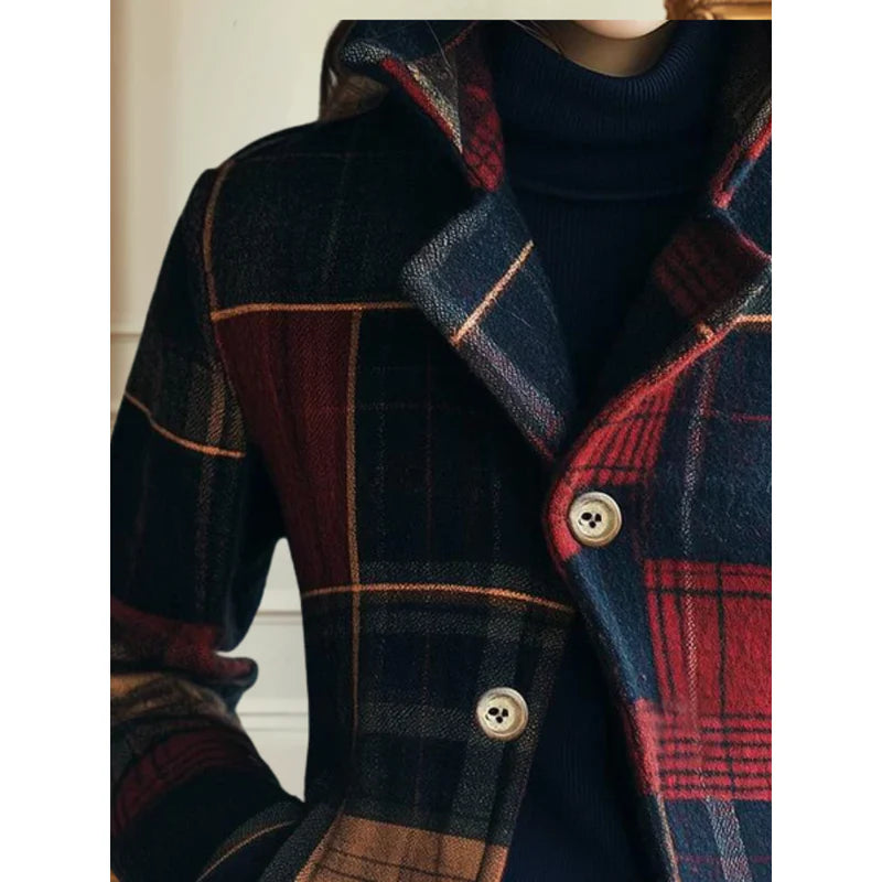 Quine™ | Stylish Checked Jacket