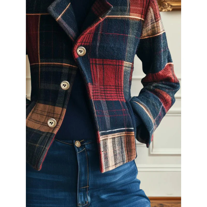Quine™ | Stylish Checked Jacket