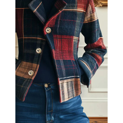 Quine™ | Stylish Checked Jacket
