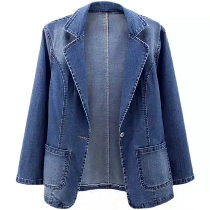 Uvara™ | Elegant Denim Jacket