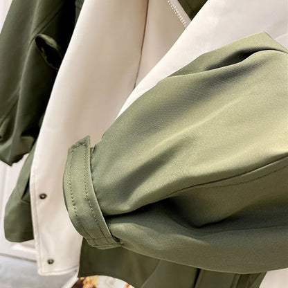 Adela™ | Two-Tone Oversized Jacket