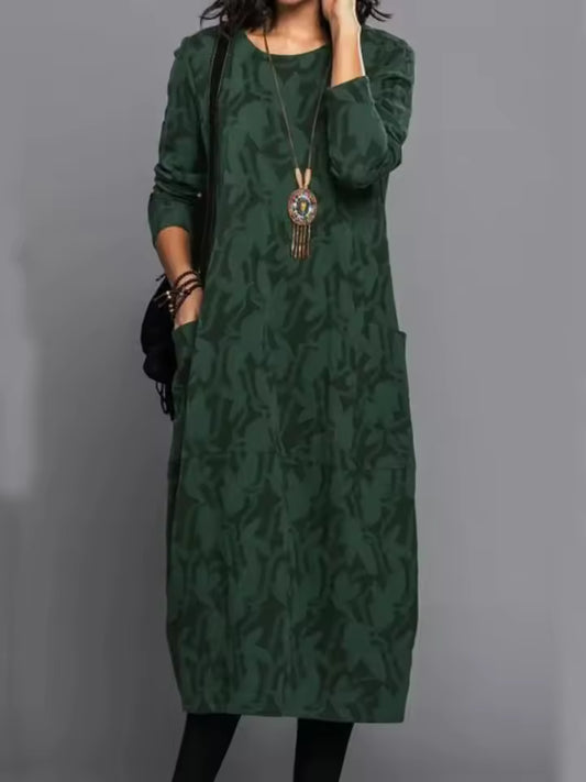 Selma™ | Casual Round Neck Dress