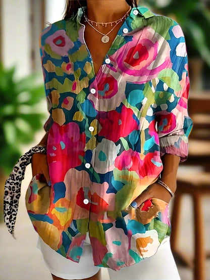 Calla™ | Bold Blossom Blouse