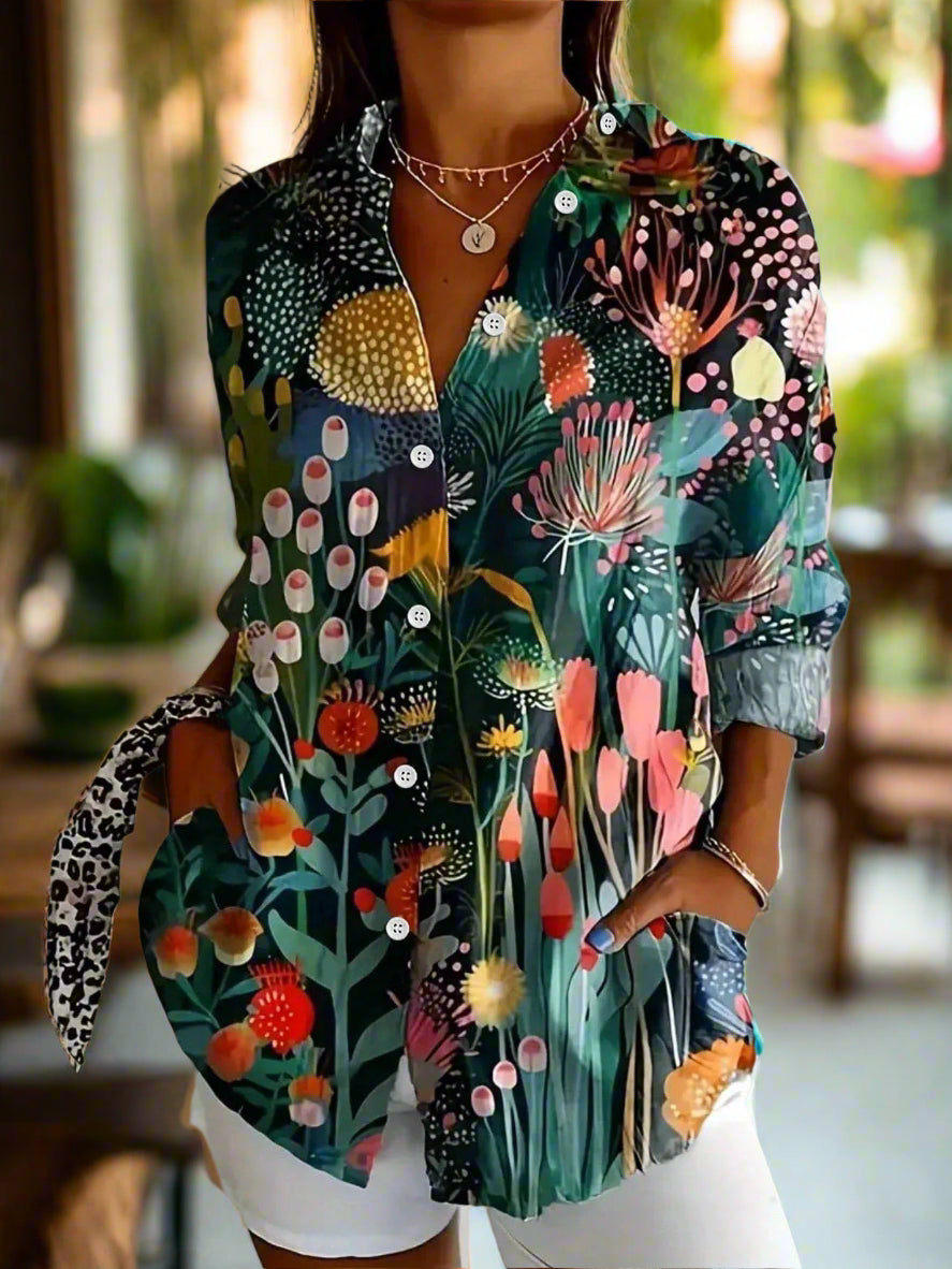 Calla™ | Bold Blossom Blouse