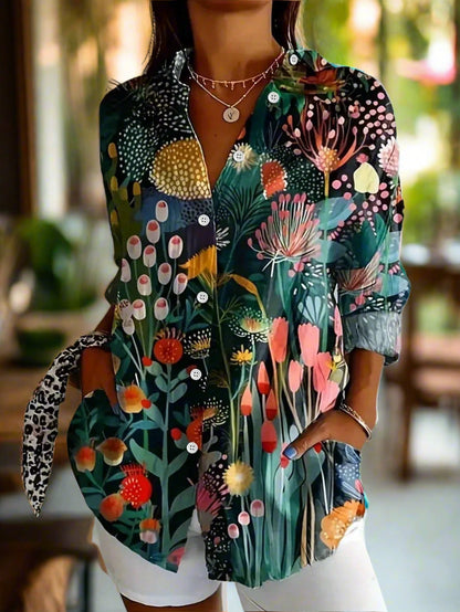 Calla™ | Bold Blossom Blouse