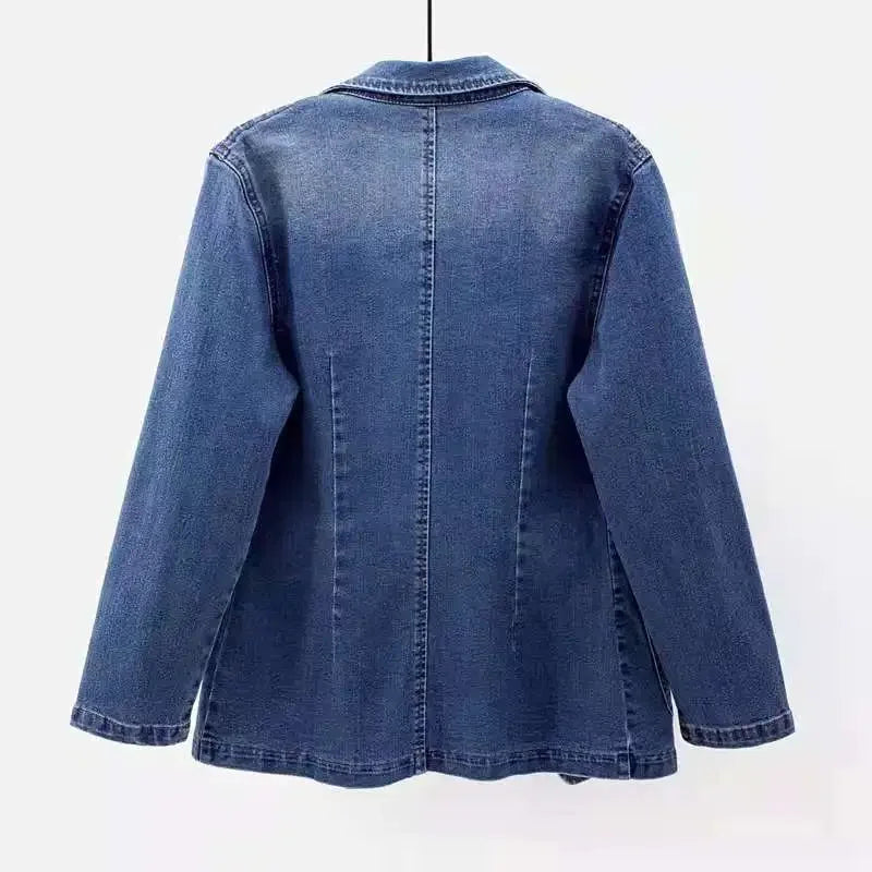 Uvara™ | Elegant Denim Jacket