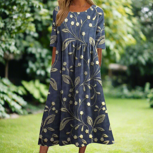 Aspen™ | Timeless Floral Pocket Dress
