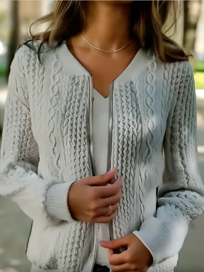 Marcelline™ | Elegant Bomber Jacket