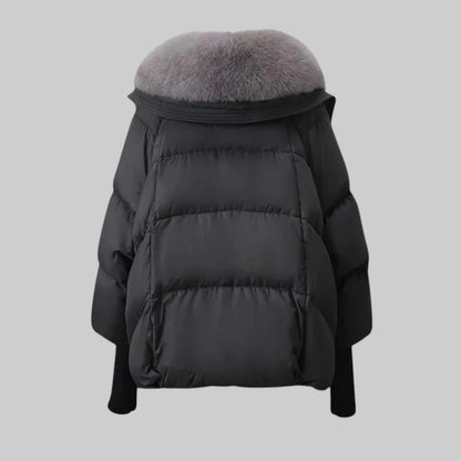 Freesia™ | Elegant Faux Fur Puffer Jacket
