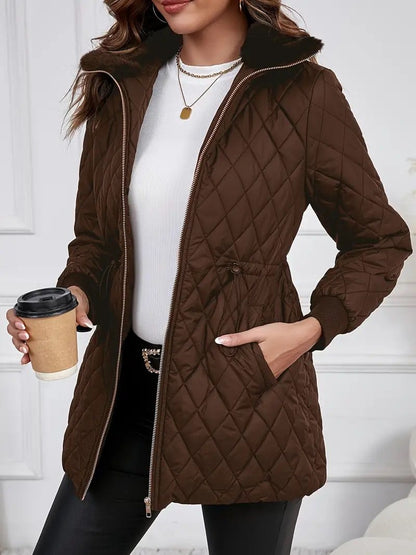 Helina™ | Cozy Quilted Coat