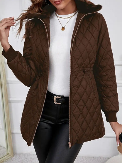 Helina™ | Cozy Quilted Coat
