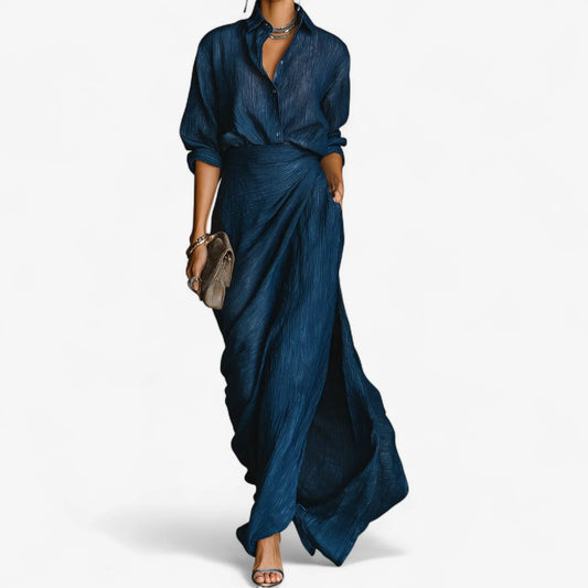 Chandra™ | Effortless Ocean Maxi Dress