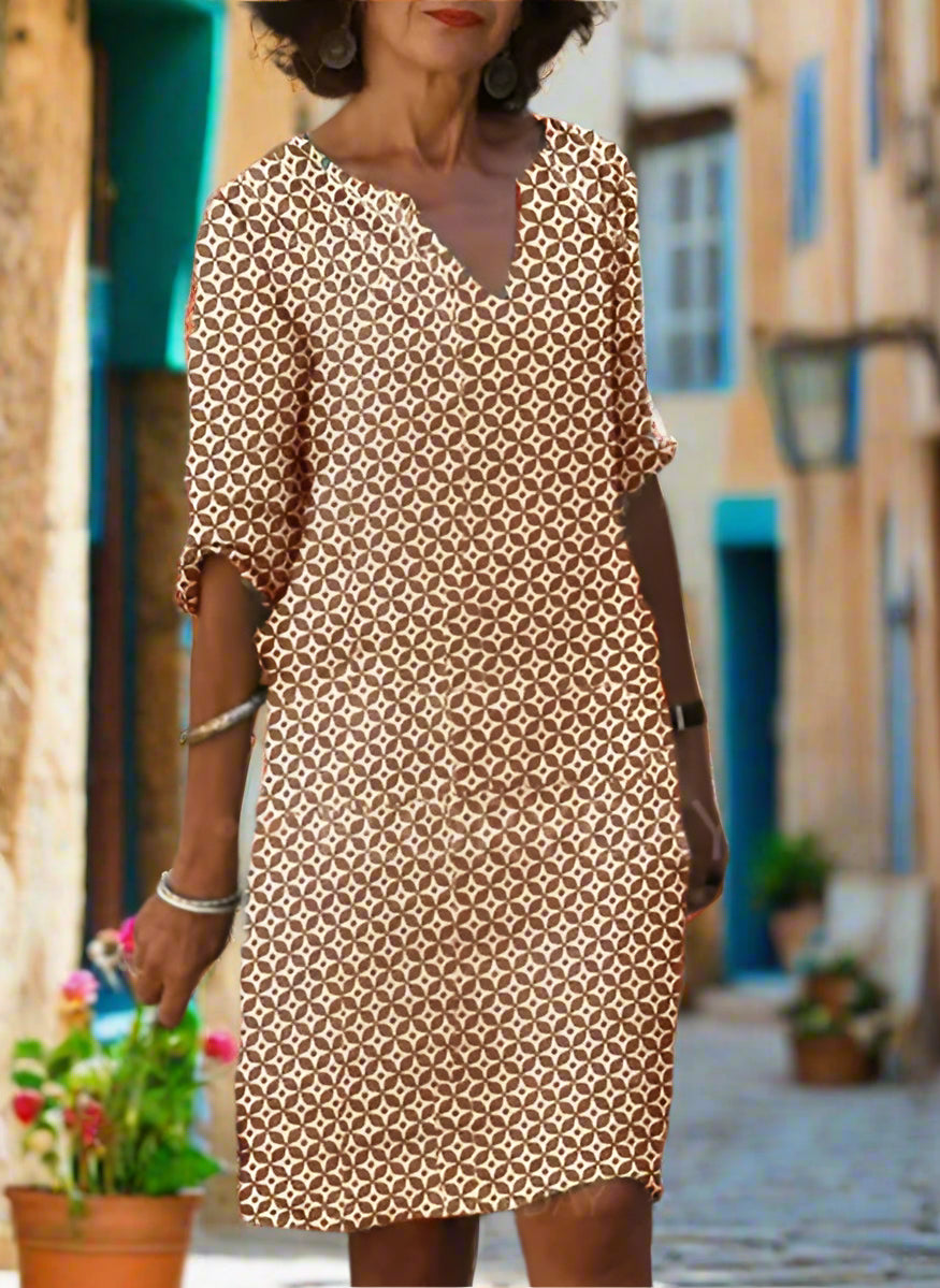 Selviane™ | Geo Breeze Dress