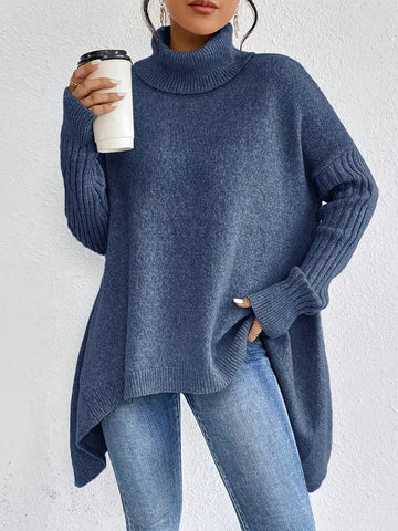 Kira™ |  Long Turtleneck Sweater
