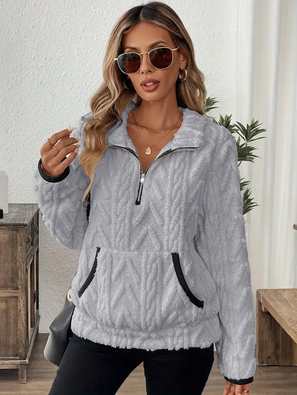Meliora™ | Classy Fuzzy Sweatshirt