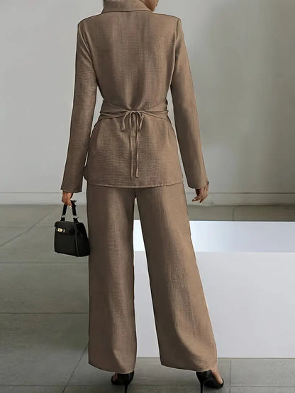 Phoebe™ | Chic Brown Casual Set
