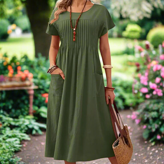 Sabrina™ | Luxe Relaxed Fit Dress