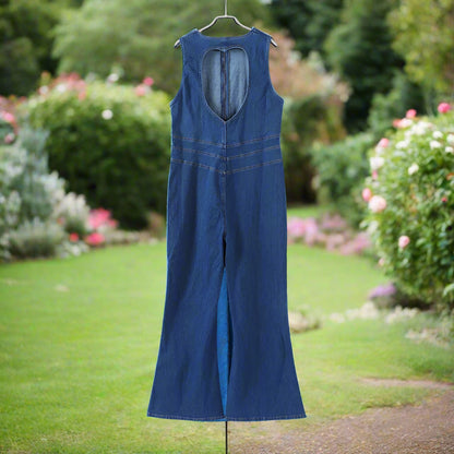 Hofstia™ | Curve-Fit Denim Jumpsuit