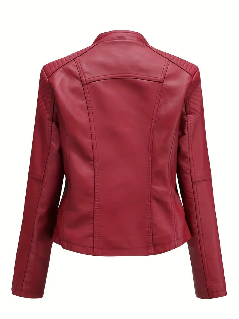 Branna™ | Zippered Biker Jacket