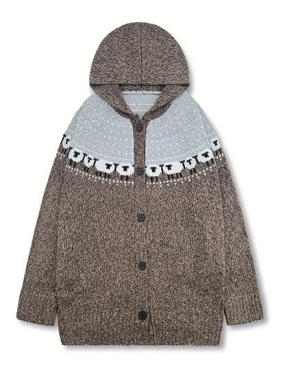 Kyrisa™ | Casual Forest Pattern Cardigan