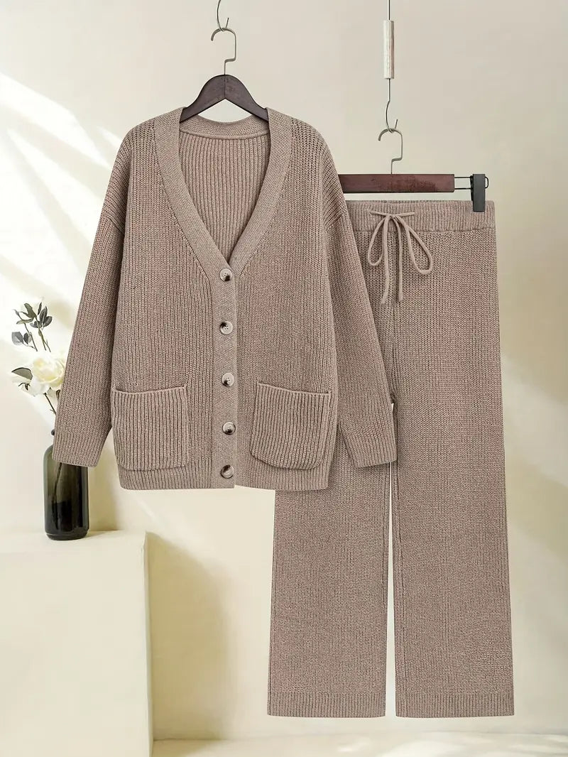 Bellara™ | Elegant Cardigan and Pants