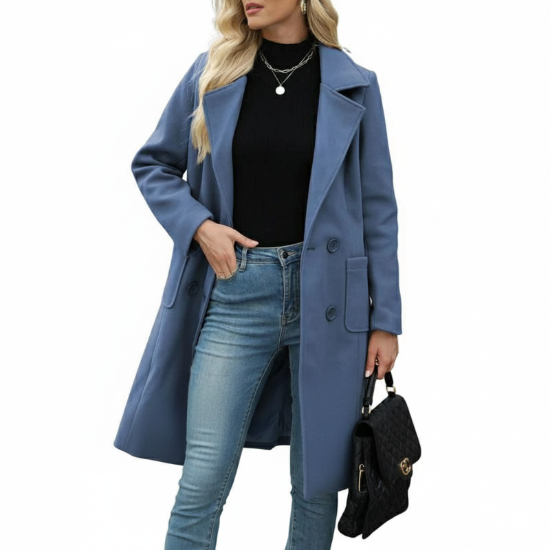 Norielle™ | Casual Warm Blend Coat