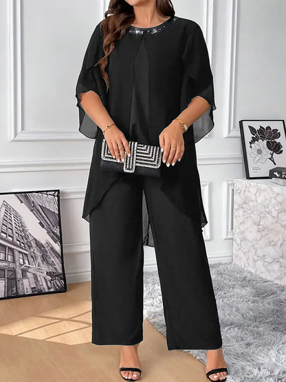 Evette™ | Luxe Sequin Two-Piece Set