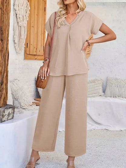Fieya™ | Vibrant Comfort Two-Piece Set