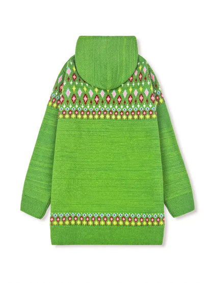 Delira™ | Elegant Hooded Cardigan