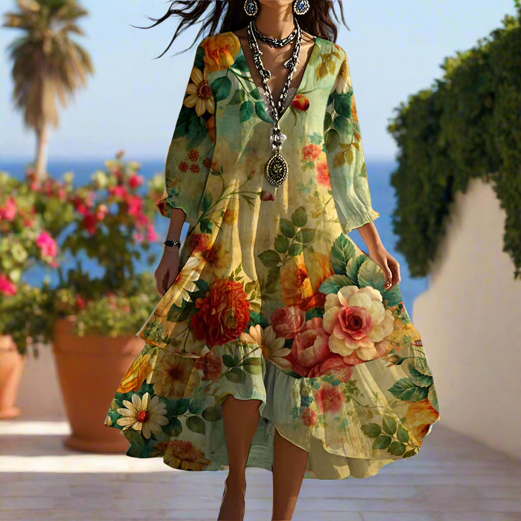 Maliyah™ | Vintage Boho Dress