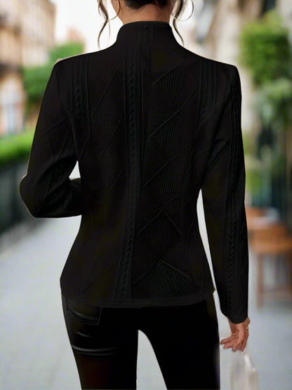 Juniper™ | Textured Button-Up Blazer