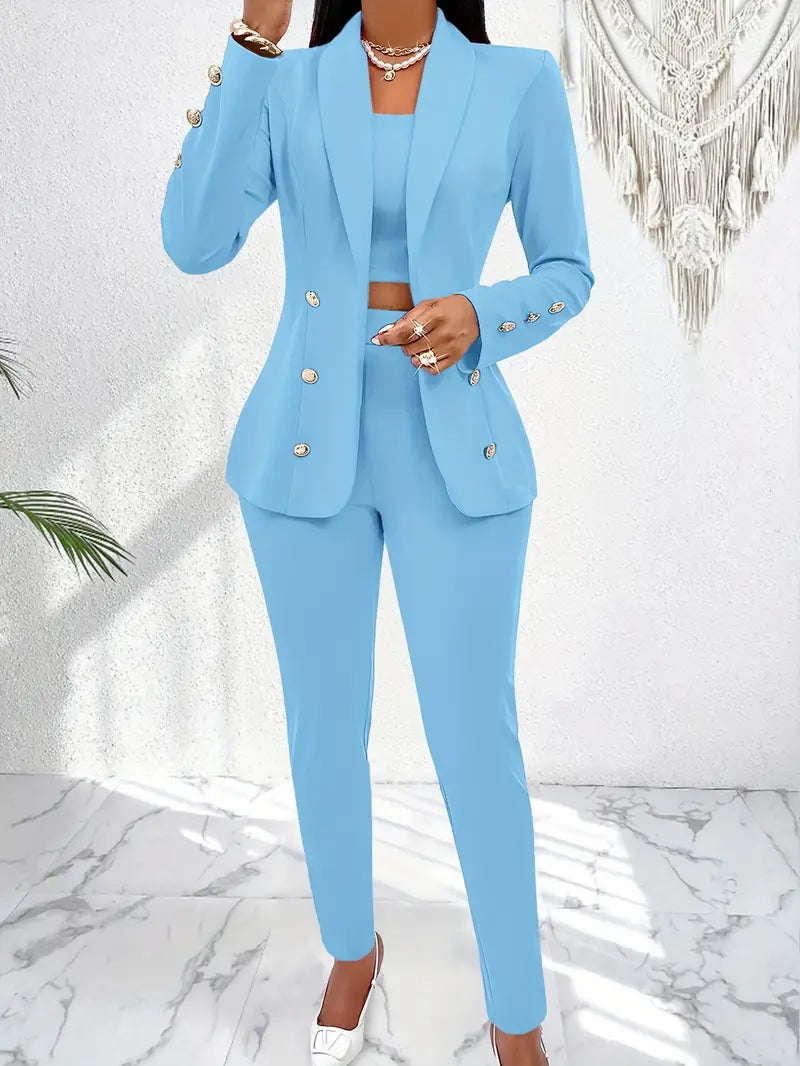 Diantha™ | Elegant Three-Piece Suit