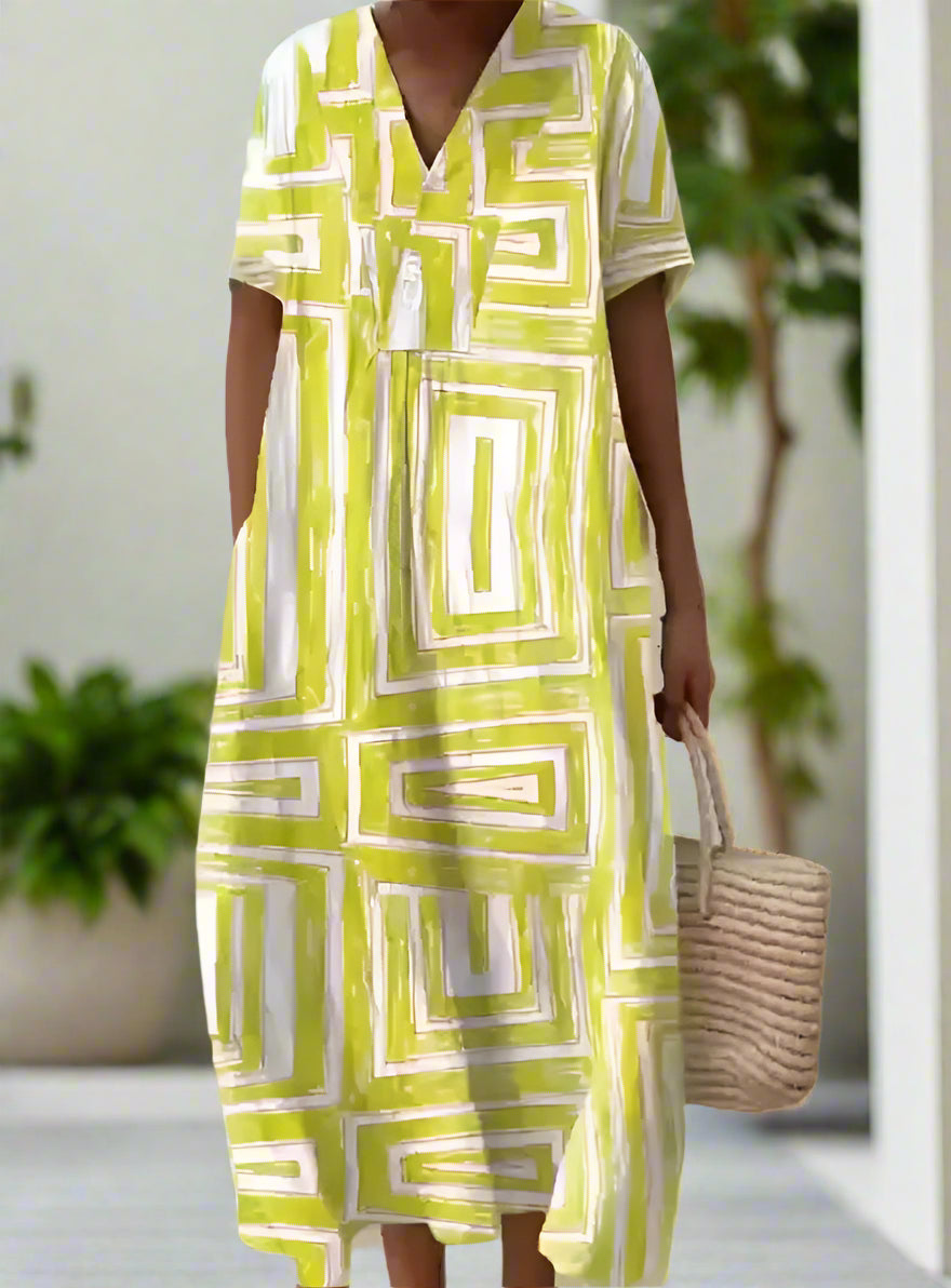Zilla™ | Soft Breeze Print Dress
