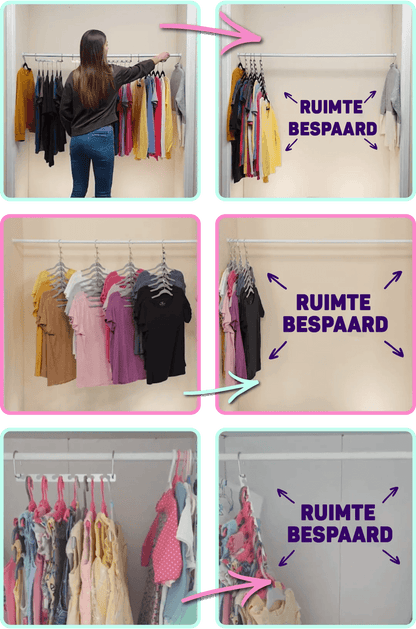 Hanger Hero™ -  Originele & ultieme oplossing voor jouw kledingkast!