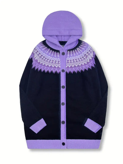 Cerise™ | Casual Hooded Cardigan