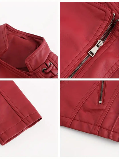 Branna™ | Zippered Biker Jacket