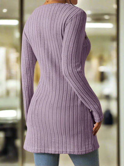 Georgia™ | Asymmetrisch geribd top