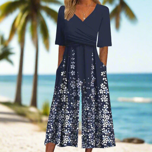 Cordelia™ | Short Sleeve Jumpsuit