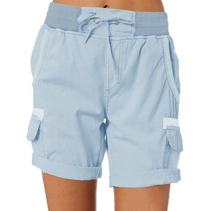 Mona™ | Korte broek met hoge taille
