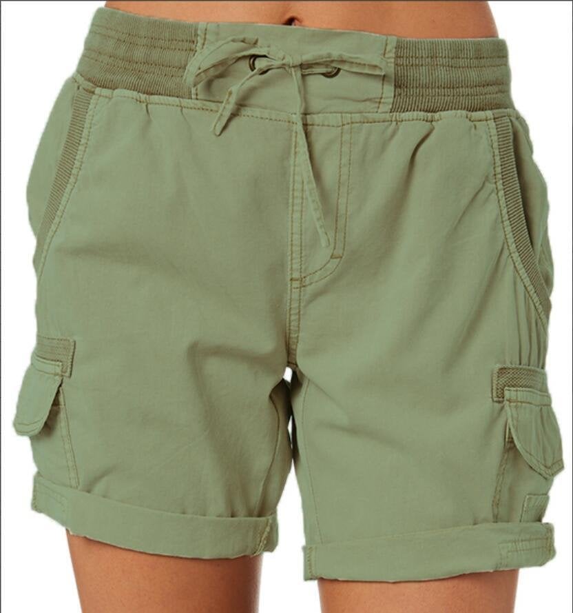 Mona™ | Korte broek met hoge taille