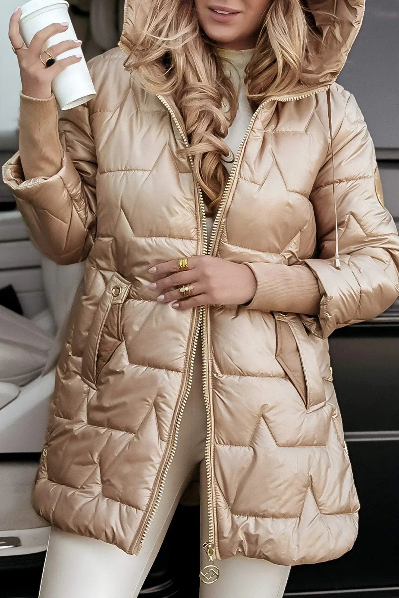 Yezzi™ | Elegant Puffer Jacket