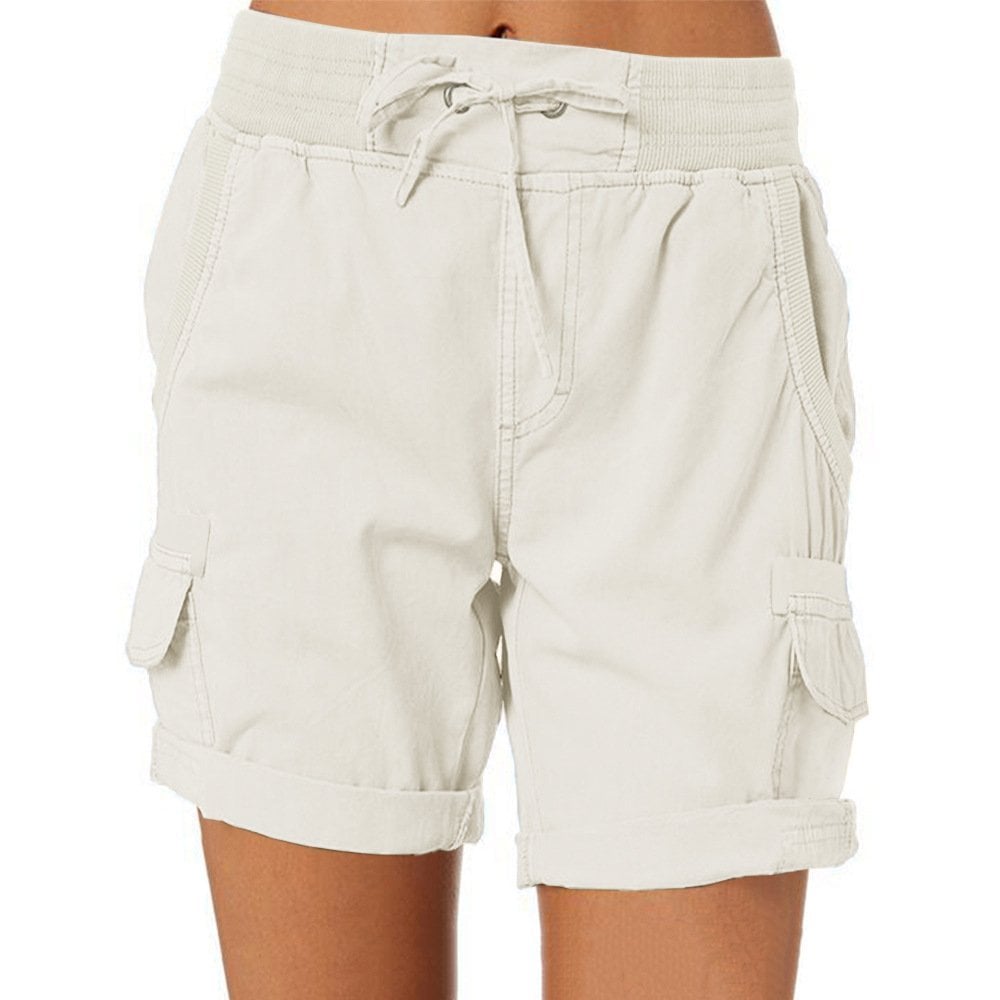 Mona™ | Korte broek met hoge taille