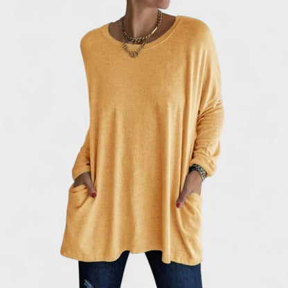 Neva™ | Relaxed Long Sleeve Top