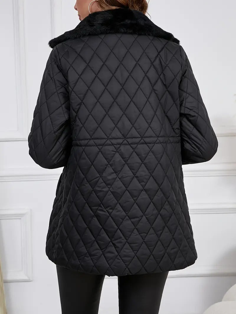 Helina™ | Cozy Quilted Coat