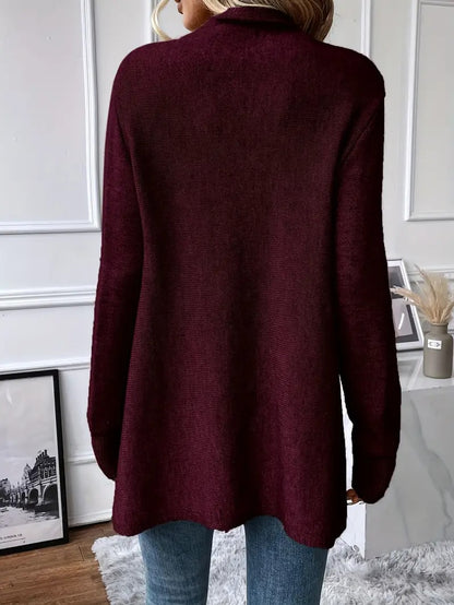 Fringely™ | Wrap & Fringed Sweater