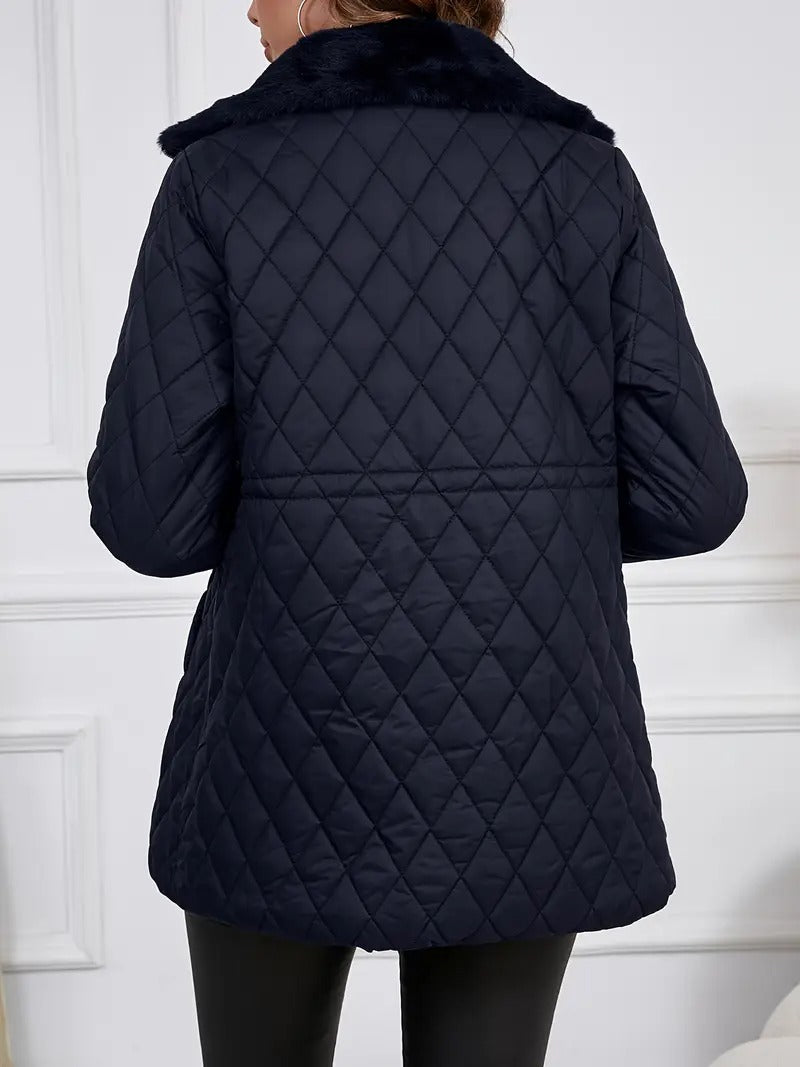 Helina™ | Cozy Quilted Coat
