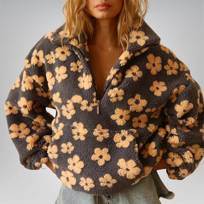 Raya™ | Cozy Floral Pullover