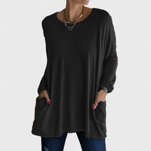 Neva™ | Relaxed Long Sleeve Top